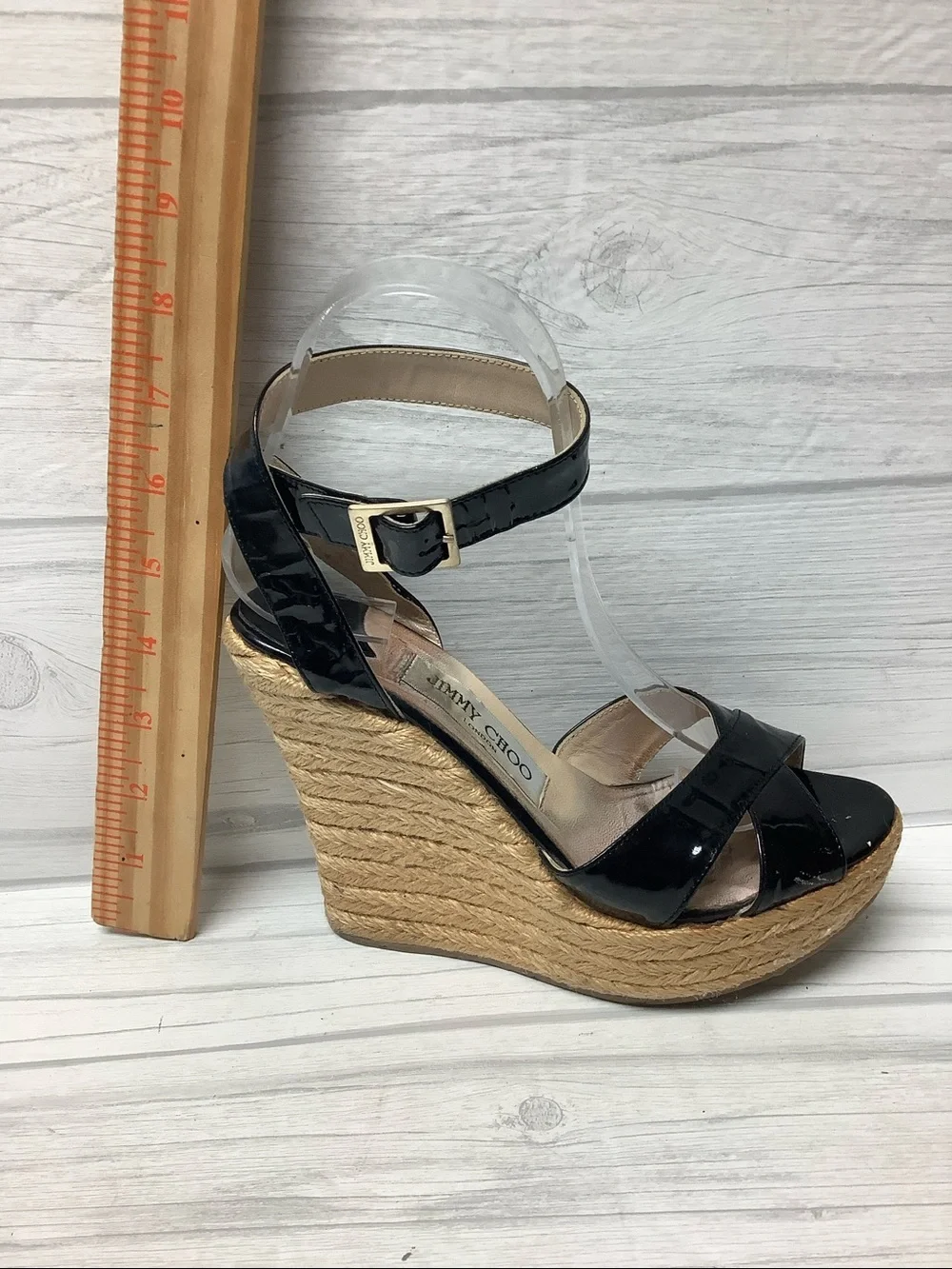 Jimmy Choo Espadrille Wedge Sandals